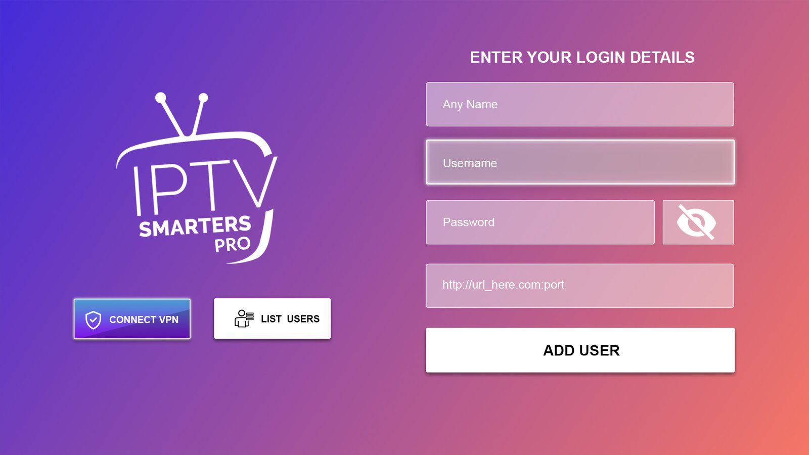 IPTV-SMARTERS PRO