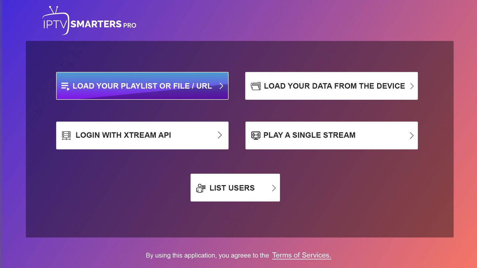 IPTV SMARTERS PRO APK